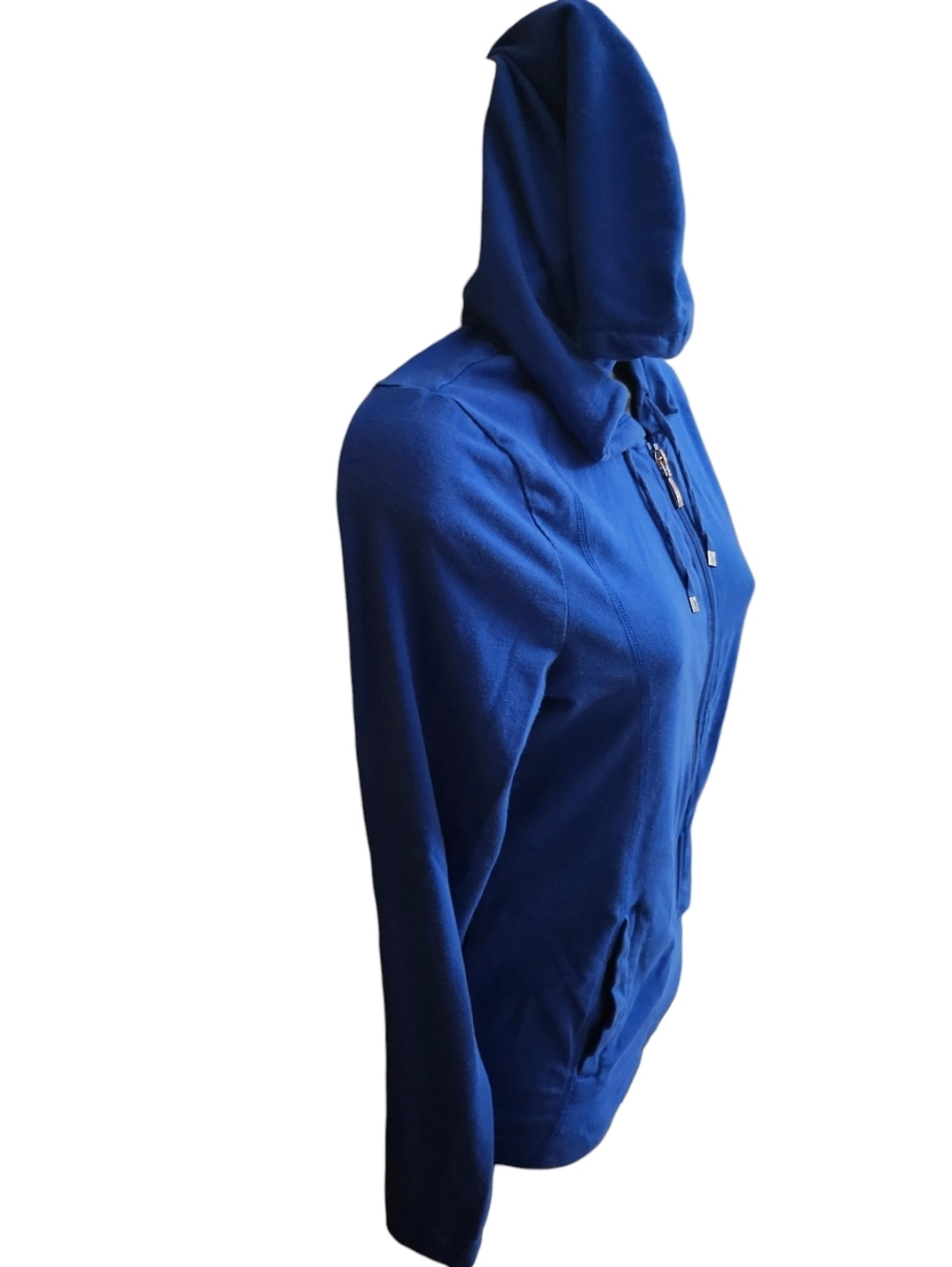 Blue SM Danskin Zip-Up Hoodie - Picture 4 of 11